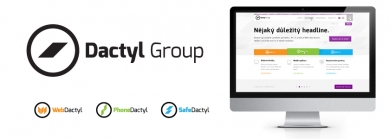 Dactyl Group corporate identity, logo, webdesign